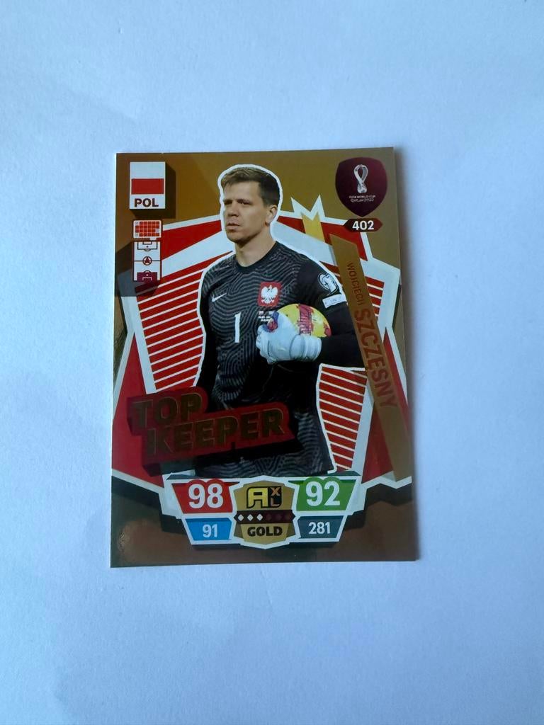 Voetbalplaatje Wojciech Szczesny Top Keeper FIFA WC 2022, Ophalen of Verzenden, Zo goed als nieuw, Buitenlandse clubs, Spelerskaart
