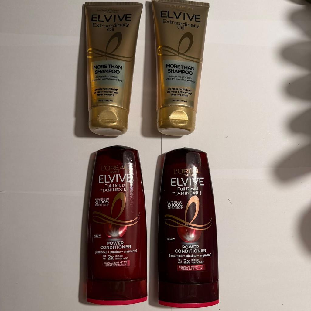 L'Oréal Elvive Power Conditioner en More Than Shampoo, Ophalen of Verzenden, Nieuw, Shampoo of Conditioner