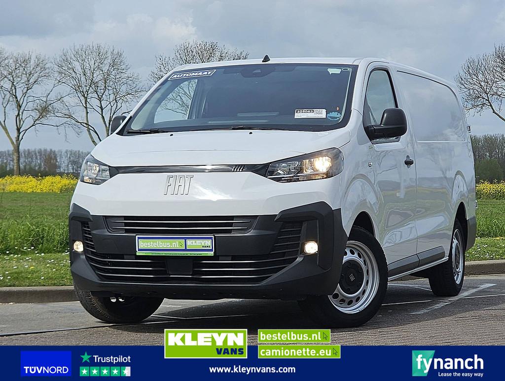 FIAT SCUDO 2.0 l3 navi automaat!, Auto's, Automaat, Gebruikt, Euro 6, Navigatiesysteem