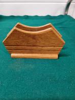 Servethouder van hout retro, Verzamelen, Retro, Ophalen of Verzenden