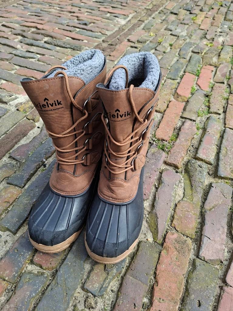Kjelvik gevoerde winterlaarzen. Z.G.A.N. maat 44, Ophalen of Verzenden, Zo goed als nieuw, Boots