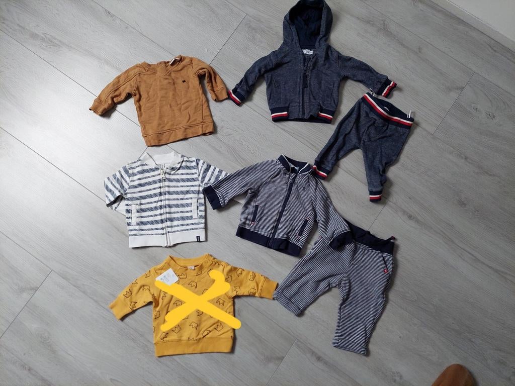 Truien maat 56 jongen trui vest sweater set setje, Kinderen en Baby's, Ophalen of Verzenden, Zo goed als nieuw, Jongetje, Truitje of Vestje