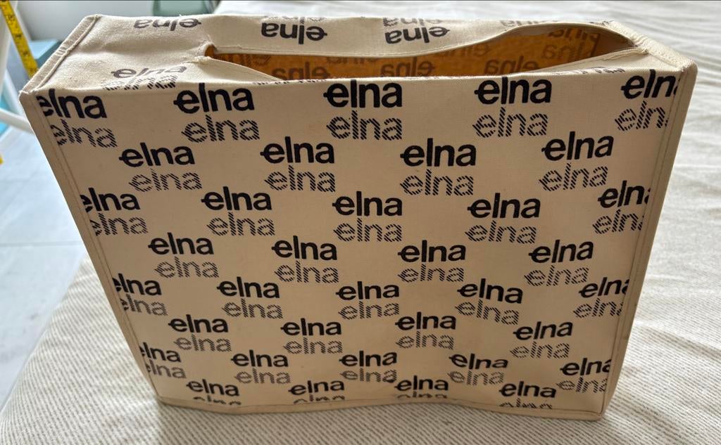 Elna naaimachine hoes van stevig canvas, Hobby en Vrije tijd, Naaimachines en Toebehoren, Ophalen of Verzenden, Gebruikt, Toebehoren