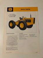 John Deere 440-B trekker tractor folder brochure, Ophalen of Verzenden, Gelezen