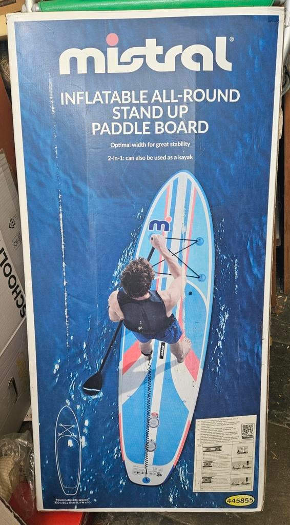 Mistral opblaasbaar SUP board, nieuw in verpakking, Ophalen of Verzenden, Nieuw, SUP-boards