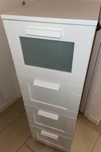 1x Ikea Brimnes ladekast WIT (smalle uitvoering), Ophalen, Minder dan 50 cm, Gebruikt, 100 tot 150 cm