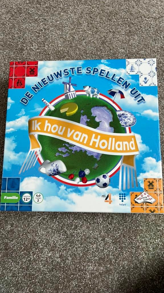 Gezelschapsspel Ik hou van holland, Ophalen, Zo goed als nieuw