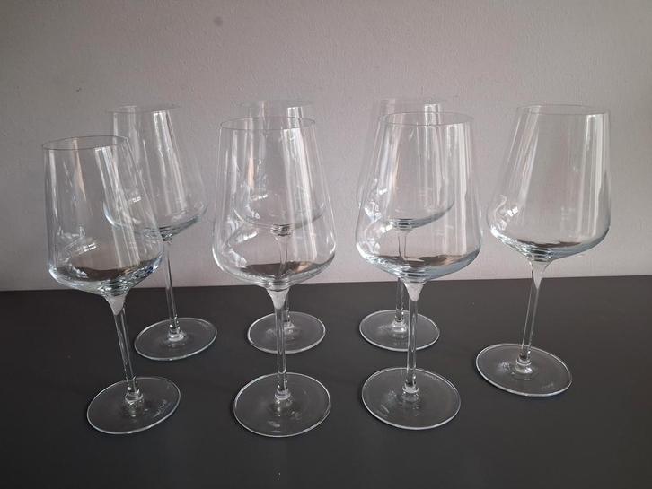 Vivo Albert Heijn rode en witte wijnglazen wijnglas, Huis en Inrichting, Keuken | Servies, Glas of Glazen, Overige stijlen, Glas