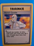 Blaine's Gamble 121/132 - Gym Heroes, Verzenden, Gebruikt
