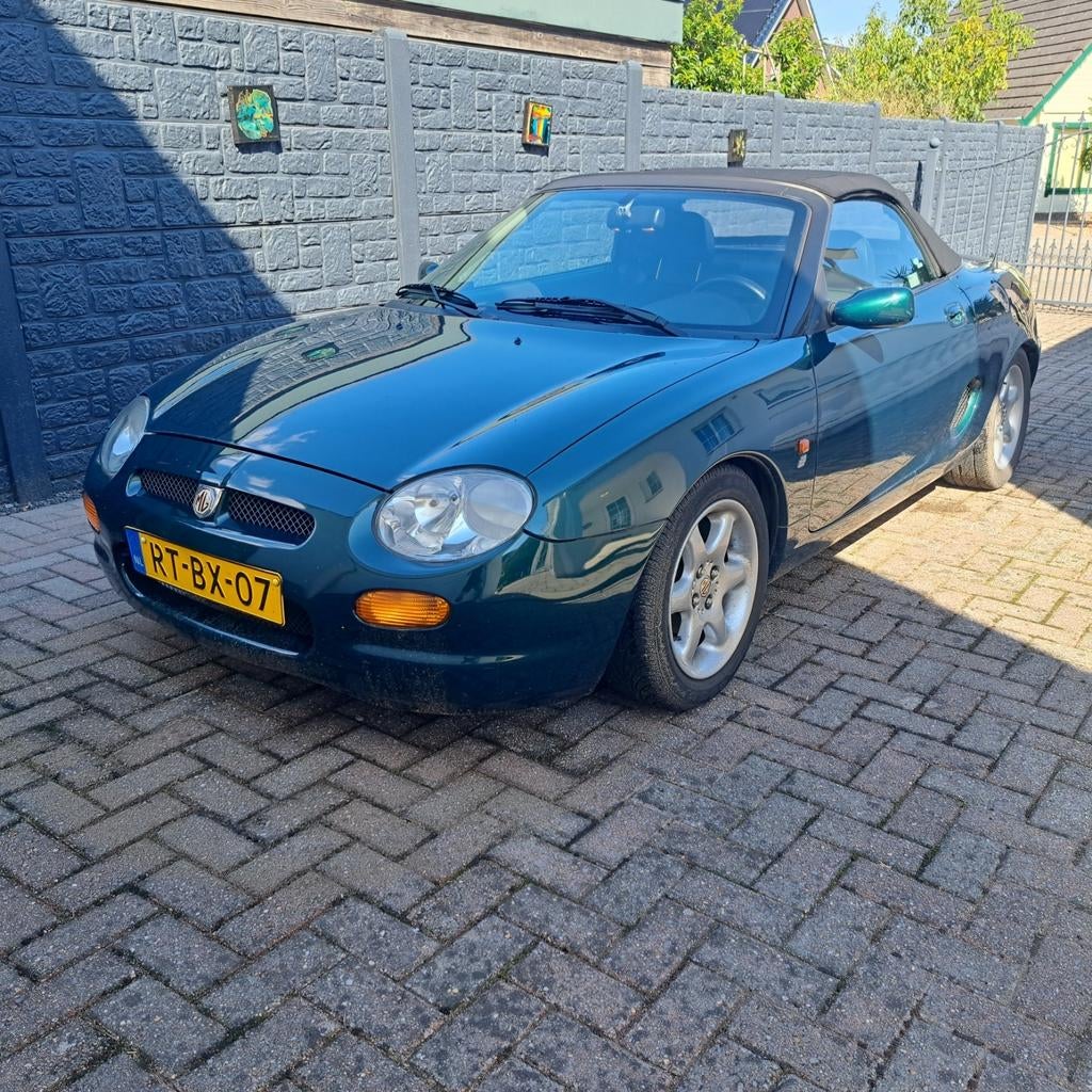 MG F 1.8 I 1997 Groen, Auto's, MG, Achterwielaandrijving, 1049 kg, 4 cilinders, Cabriolet