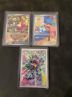 Pokémon Kaarten: Fuecoco, Lickitung, Loudred (Full Art), Ophalen of Verzenden, Zo goed als nieuw, Meerdere kaarten, Foil