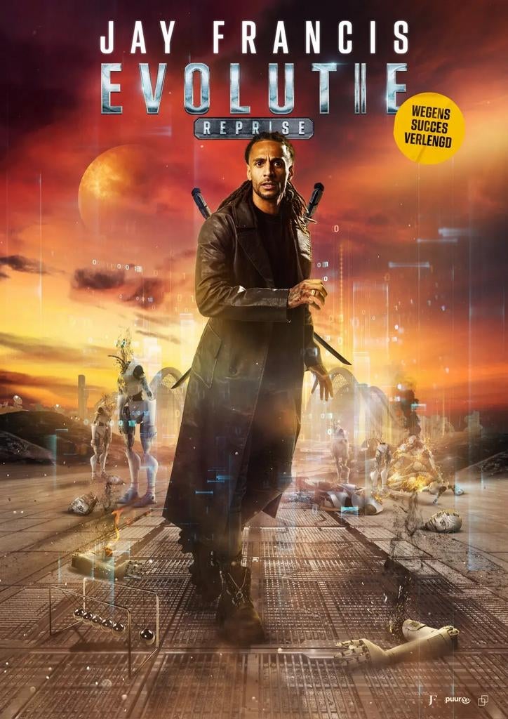 Jay Francis Evolutie 08 mei 2026 Sittard, Tickets en Kaartjes, Theater | Cabaret en Komedie, Drie personen of meer, Mei