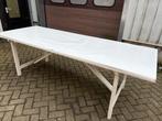 houten tafel, Ophalen, Gebruikt, 200 cm of meer, 50 tot 100 cm