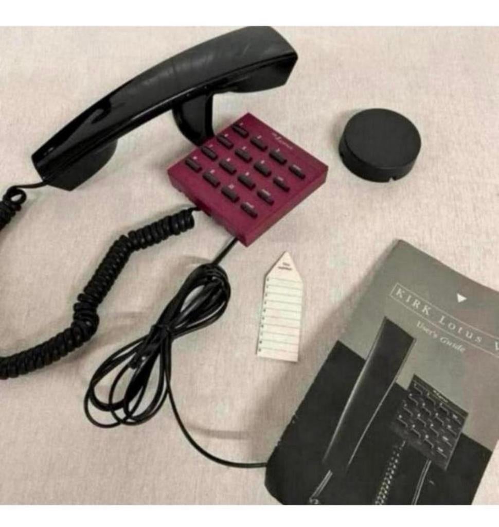 Kirk Lotus W - Modellerne Vintage wandtelefoon muur telefoon, Ophalen of Verzenden, Zo goed als nieuw, H, H