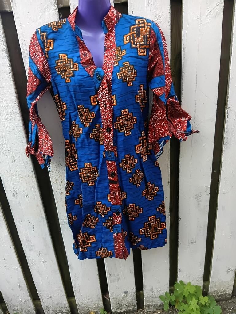 Kimono Ghana batik katoen OPRUIMING, Ophalen of Verzenden, Nieuw