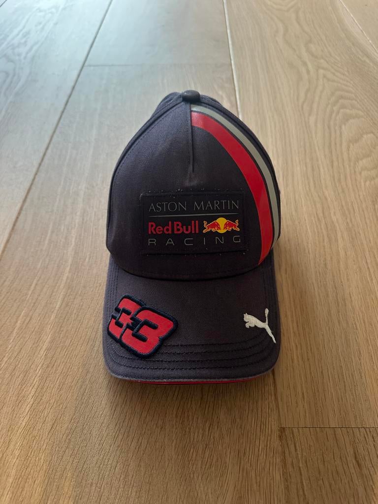 Red Bull Racing Max Verstappen Cap - Zo goed als nieuw, Ophalen of Verzenden, Zo goed als nieuw, One size fits all, Pet