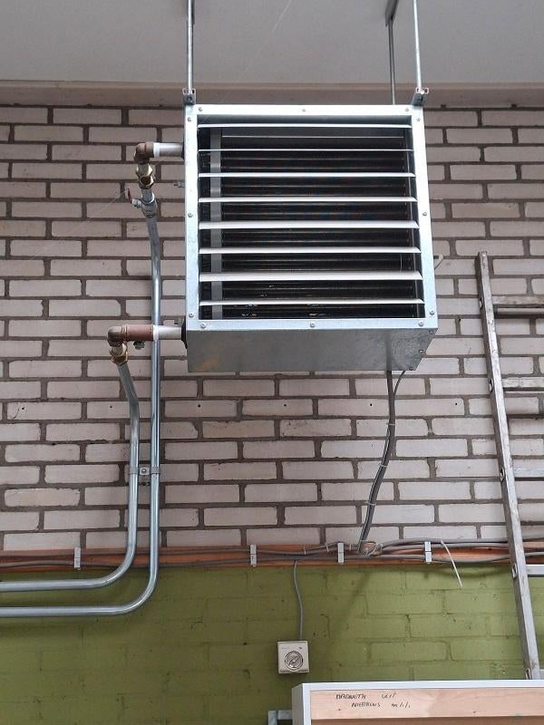 2x heater  Mark, Doe-het-zelf en Verbouw, Verwarming en Radiatoren, Ophalen, 30 tot 80 cm, Gebruikt, Kachel