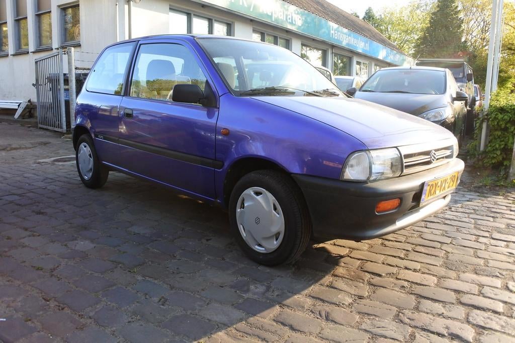 Suzuki Alto 1.0 GL 72 dkm nw apk 23-4-2027 goed rijdend, Stof, Blauw, Origineel Nederlands, Bedrijf