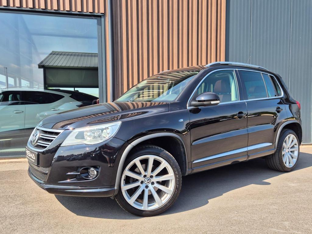 Volkswagen Tiguan 2.0 TSI 4Motion R-Line APK 04-2027 | Pano, Auto's, Volkswagen, Automaat, Stof, Gebruikt, 4 cilinders