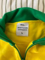 MDL Sportfashion Brasil Trainingsjack Maat L, Maat 52/54 (L), Geel, Ophalen of Verzenden, Gedragen
