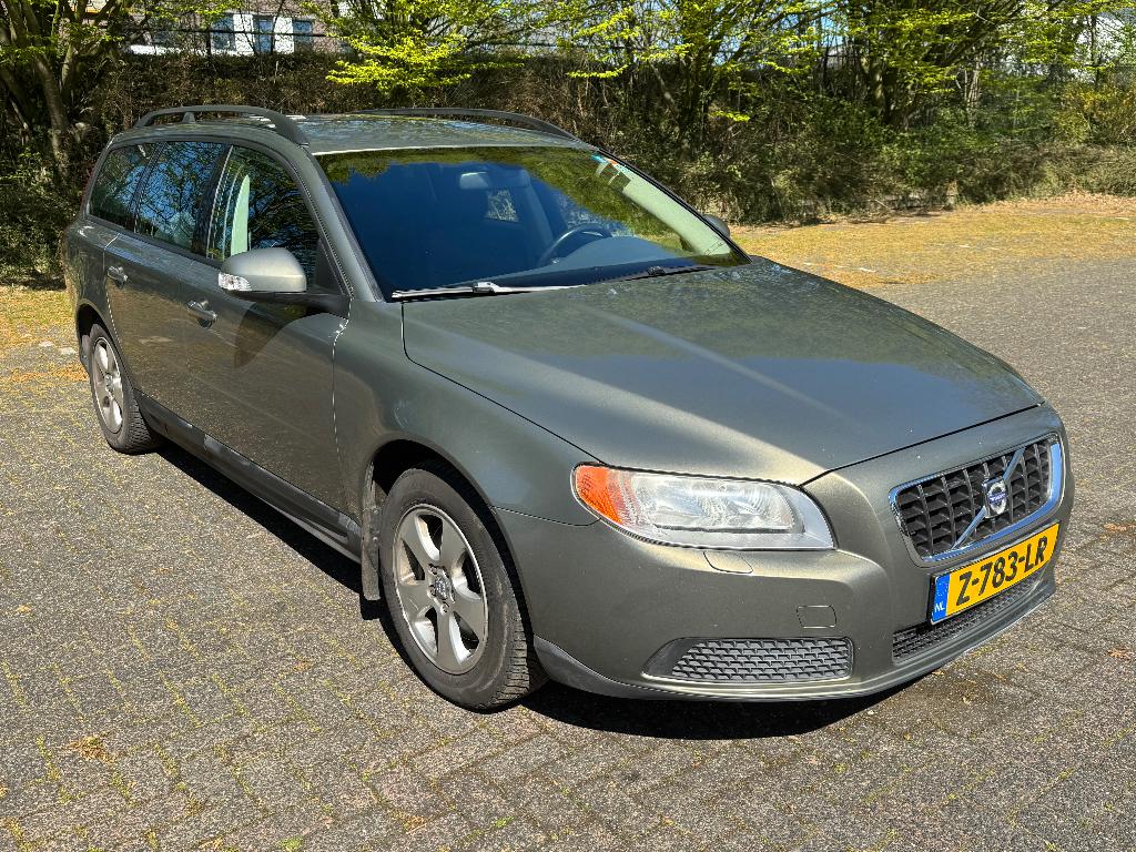 Volvo V70 2.5 T AUT 2009 Groen, Auto's, Volvo, Particulier, V70, ABS, Airbags, Airconditioning, Alarm, Cruise Control, Dakrails