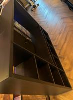 Ikea Kallax TV meubel. Zwart, Huis en Inrichting, Ophalen, Gebruikt, 100 tot 150 cm, 150 tot 200 cm