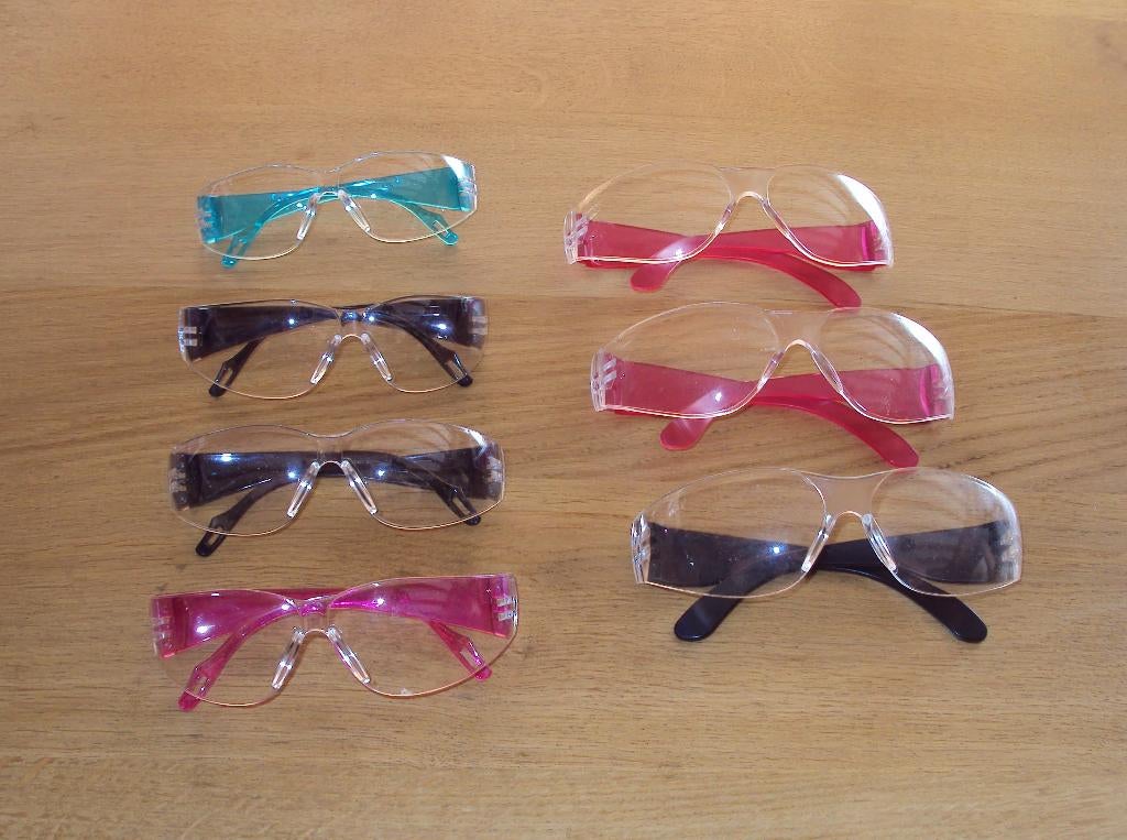 Veiligheidsbrillen zie foto's, Ophalen of Verzenden, Zo goed als nieuw