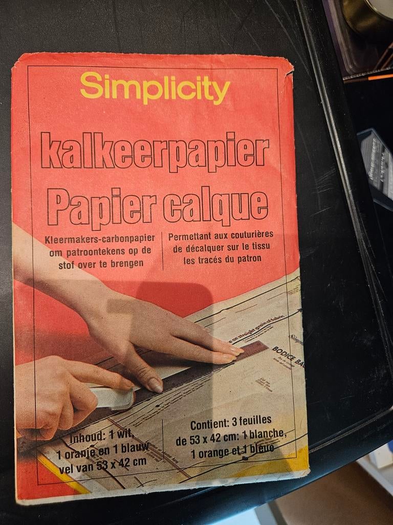 Simplicity kalkeerpapier, Verzenden