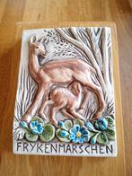 Zweedse Vintage Solsieg  handgedecoreerde 3D wandtegel, Ophalen