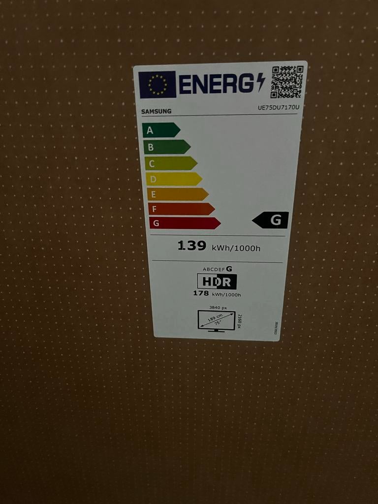 Nieuwe Samsung Crystal UHD 75 inch 4K Smart TV, LED, 50 Hz, Nieuw, Ophalen of Verzenden