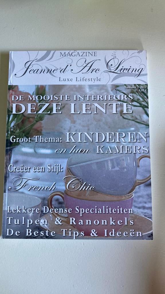 Jeanne d Arc living tijdschrift zie omschrijving goede staat, Boeken, Tijdschriften en Kranten, Ophalen of Verzenden, Gelezen