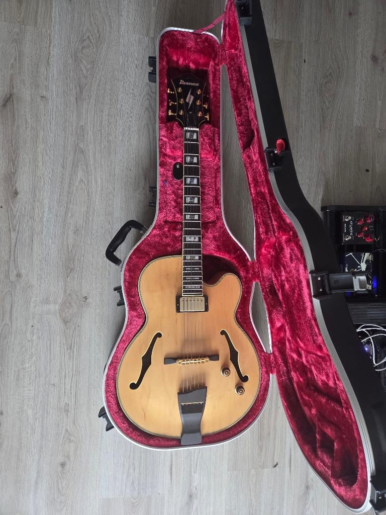 Ibanez PM200NT, Ophalen of Verzenden, Zo goed als nieuw, Hollow body, Ibanez