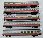 Trix Express vijf TEE-rijtuigen, Gebruikt, Gelijkstroom of Wisselstroom, Trix, Wagon