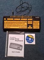 ZoomText Large-Print Toetsenbord, Computers en Software, Toetsenborden, Ophalen of Verzenden, Nieuw