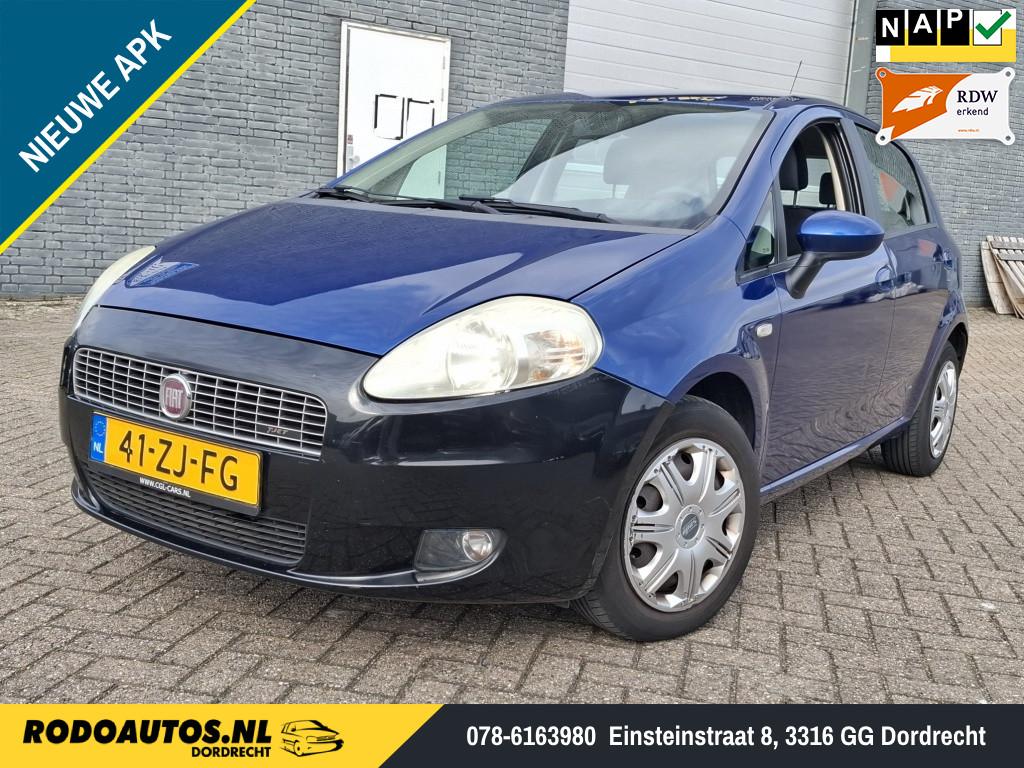 Fiat Grande Punto 1.2 Dynamic 5-Drs Airco Boekjes APK 05-27, Auto's, 65 pk, 1005 kg, Gebruikt, 1242 cc