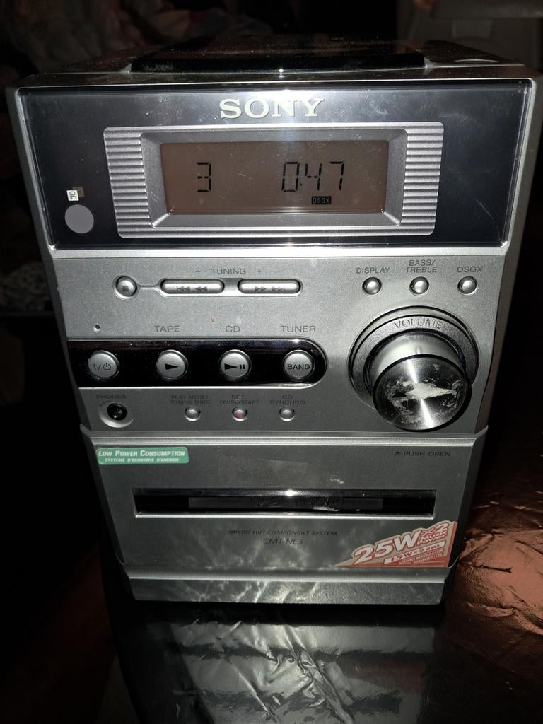Sony Microset Sony CMT-NE3 met speakers, Ophalen of Verzenden