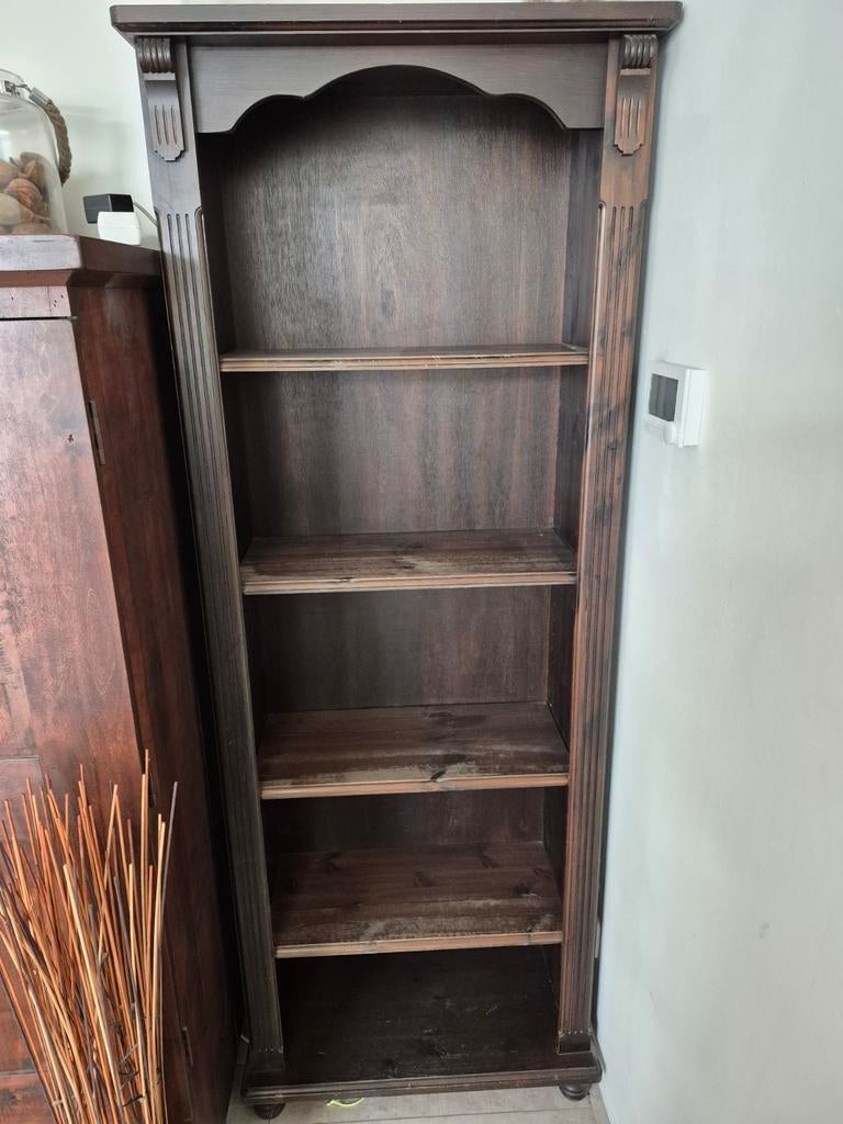 Koloniale boekenkast, Ophalen, Met plank(en), Gebruikt, Koloniaal