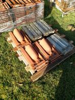 15 stuks ventilatiepannen rood, Doe-het-zelf en Verbouw, Dakpannen en Dakbedekking, Ophalen, Gebruikt, Steen of Klei, 15 m² of meer