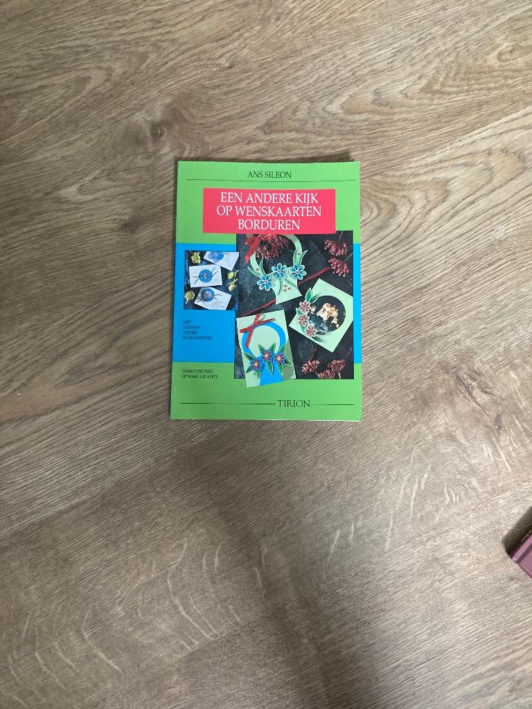 Een andere kijk op wenskaarten borduren Ans Sileon, Ophalen of Verzenden, Zo goed als nieuw