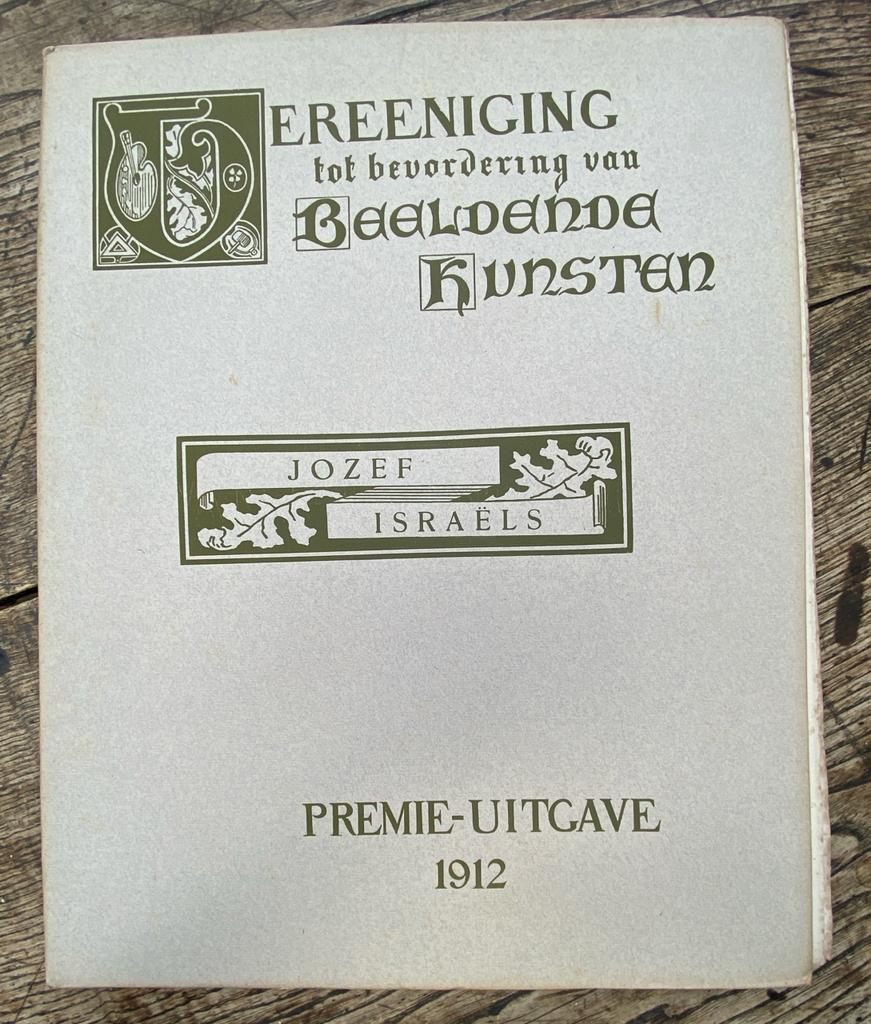 Jozef Israëls Premie-uitgave 1912 - Beeldende Kunsten, Boeken, Kunst en Cultuur | Fotografie en Design, Ophalen of Verzenden, Gelezen