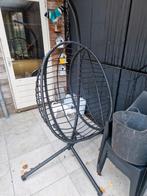 JYSK HANGSTOEL zwart nieuw met kussens, Ophalen of Verzenden, Nieuw