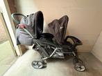 Dubbele kinderwagen, Kinderen en Baby's, Tweelingen en Meerlingen, Ophalen, Gebruikt, Kinderwagen of Buggy