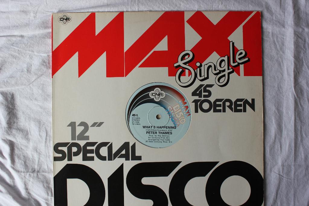 Peter Thames - what's happening, Cd's en Dvd's, Vinyl Singles, Ophalen of Verzenden, Gebruikt, 12 inch, Pop