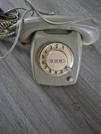 retro oude Telefoon draaischijf PTT T65  creme, Ophalen of Verzenden