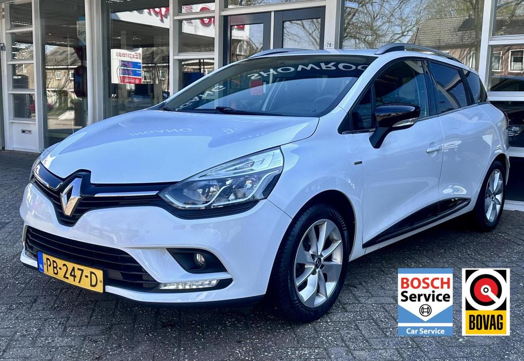 Renault Clio Estate 0.9 TCe Limited Navi, Bluetooth, Pdc, Tr, Voorwielaandrijving, 898 cc, 1063 kg, Gebruikt