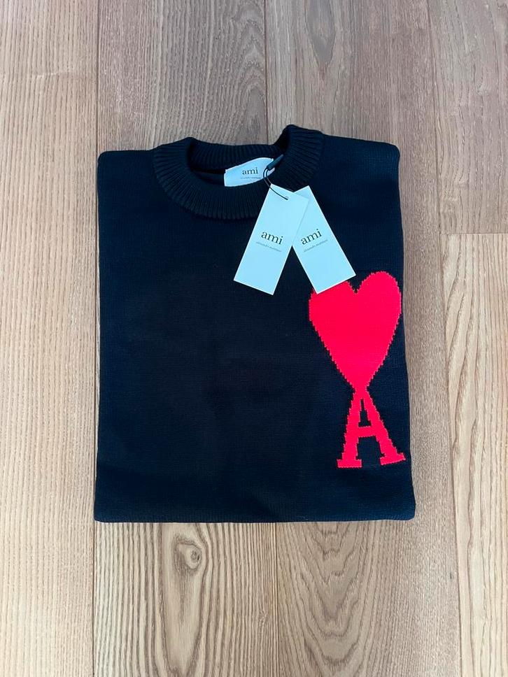 Ami Paris trui - 2 stuks, Kleding | Heren, Truien en Vesten, Nieuw, Maat 46 (S) of kleiner, Zwart, Ophalen of Verzenden