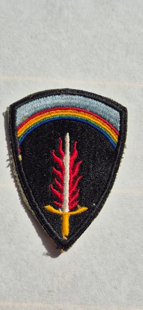 WWII SHAEF embleem, Verzamelen, Militaria | Tweede Wereldoorlog, Verzenden, Overige soorten, Overige gebieden, Embleem of Badge