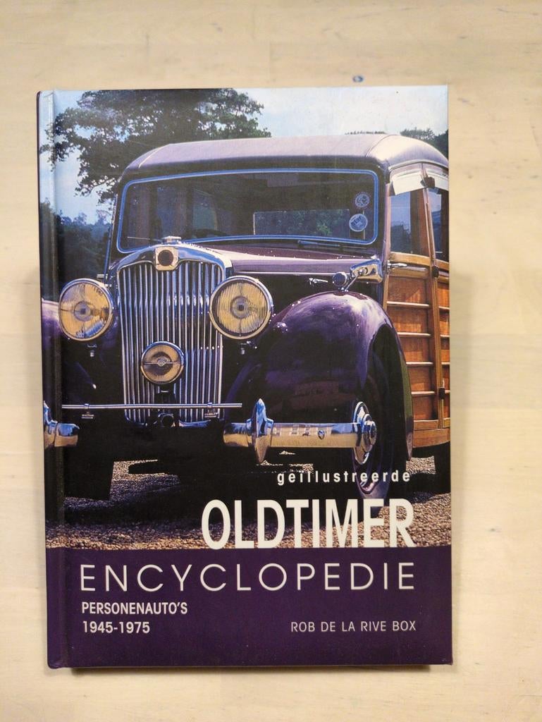 Oldtimer Encyclopedie Personenauto's 1945-197, Ophalen of Verzenden, Zo goed als nieuw, Algemeen, Rob de la Rive Box