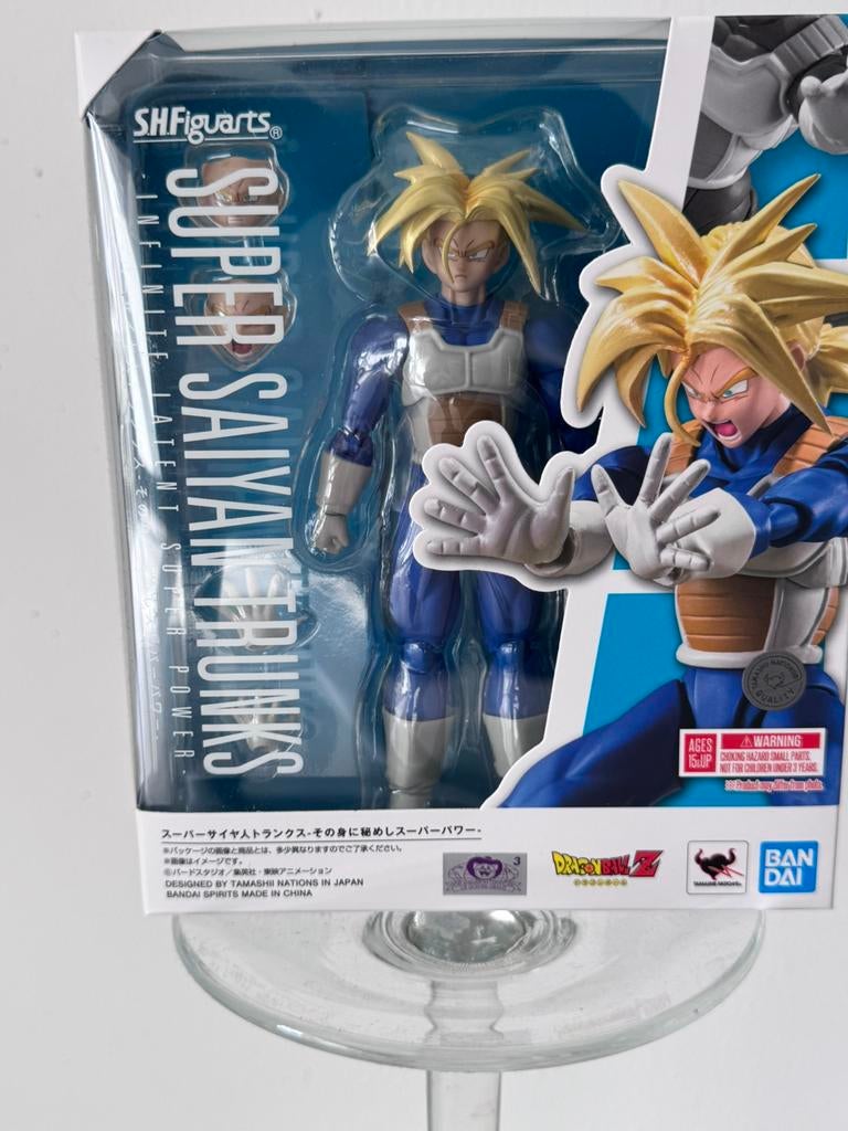 Dragon Ball Trunks SH Figuarts NIEUW – €55, Ophalen of Verzenden, Zo goed als nieuw