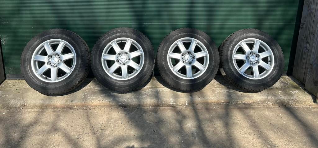 VW Transporter 5x120 velgen met winterbanden, Ophalen, 16 inch, Banden en Velgen, Zomerbanden